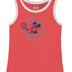 Disney Big Girls Minnie Tennis Red