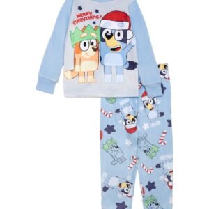 Bluey Boys Toddler 2T-4T 2-Piece Pri Light Blue
