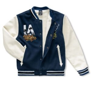 Ring of Fire Boys 8-20 Long Sleeve Varsity Navy