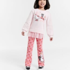 Hello Kitty Toddler Little Girls 2-Pc. L Pink