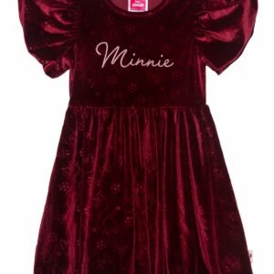 Disney Girls 2T-6X Minnie Mouse Short Burgundy