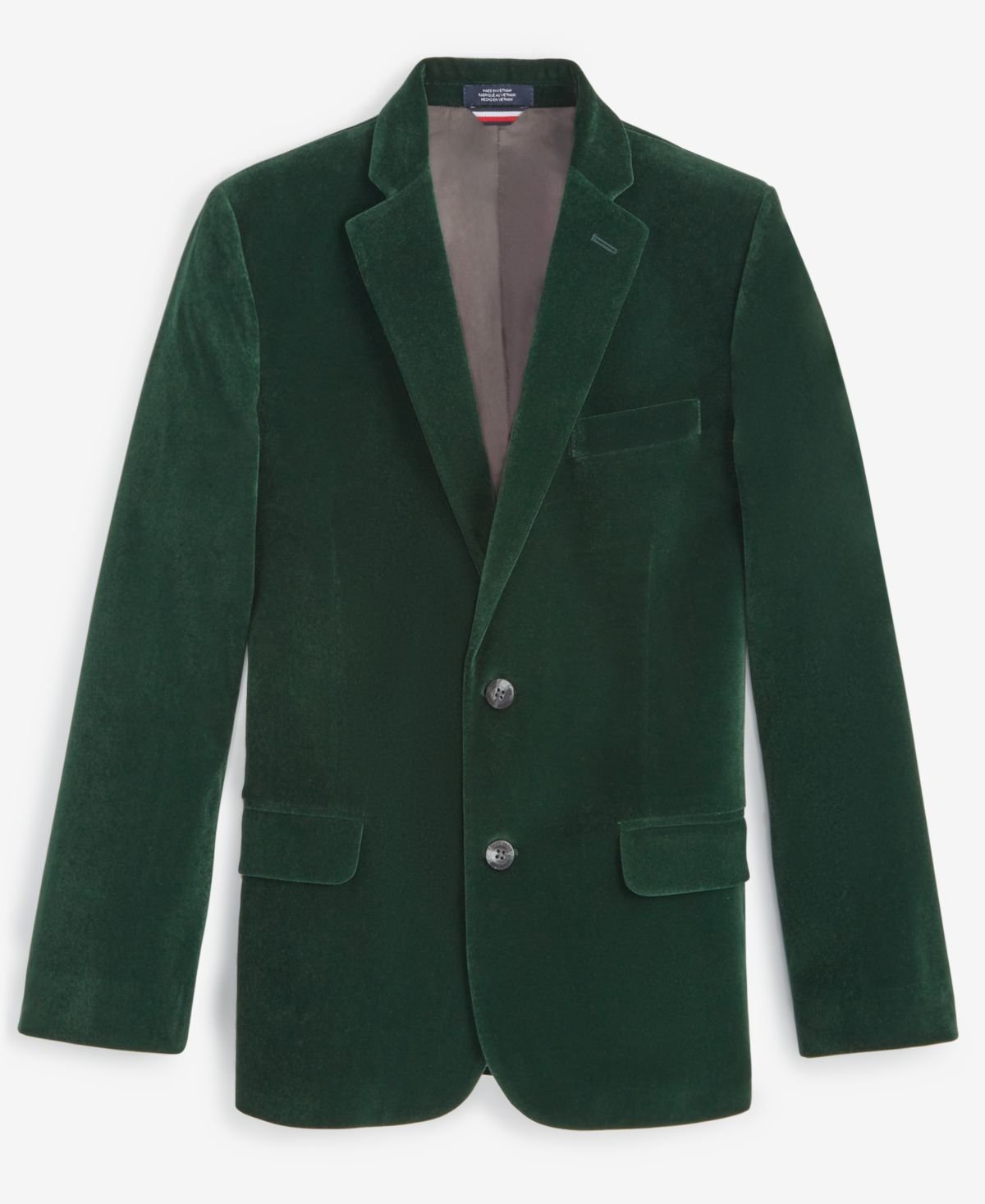 Tommy Hilfiger Tommy Hilfiger Big Boys Velvet Dark Green