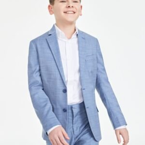 Tommy Hilfiger Big Boys Stretch Sharkskin Jac Black