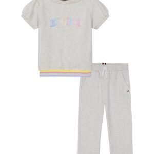 Tommy Hilfiger Tommy Hilfiger Baby Girl 2-Pie Oatmeal heather