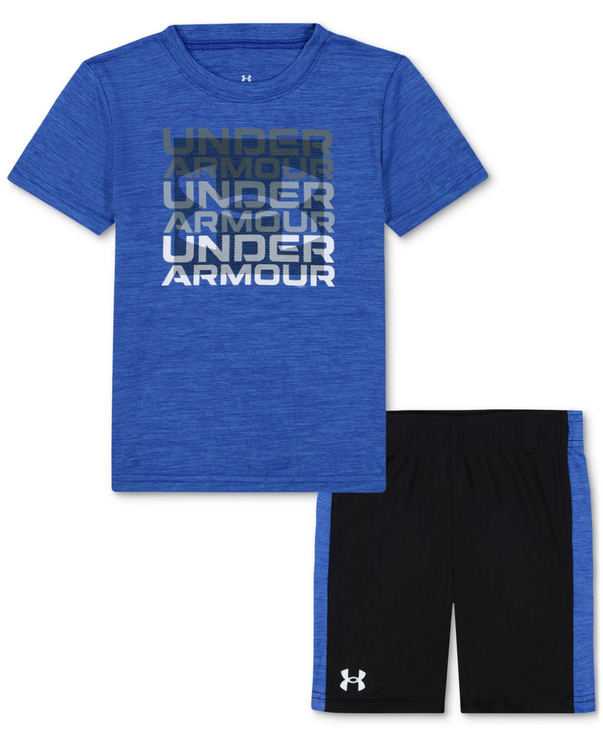 Under Armour Toddler and Little Boys Logo T Team Royal